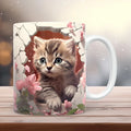 Axyaa Cat Lover Office Coffee Mug Tea Cup 11oz Ceramic Gift Sister Birthday