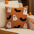 Axyaa Halloween Embroidery Pillowcase Set
