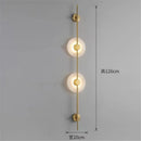 Axyaa Modern Gold Black LED Wall Lamp for Stylish Interiors