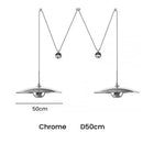Axyaa LED Pendant Light: Adjustable, Modern, Perfect for Living Room, Dining Room, Bedroom.