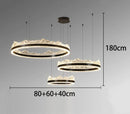 Axyaa Smart LED Acrylic Ceiling Lamp for Home Bedroom Decor
