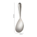 Axyaa Stainless Steel Rice Spoon Long Handle Multi-purpose Cooker Scoop