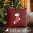 Axyaa Christmas Fun Pillow Covers for Sofa Bedroom Car Cushion Decor