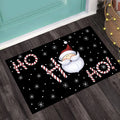 Axyaa Christmas Decor Entrance Door Mat Bathroom Non-slip Living Balcony Carpet