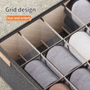 Axyaa Stackable Drawer Organizer Set for Clothes, Underwear, Socks, and Bras