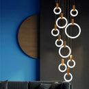 Axyaa Modern LED Pendant Chandeliers for Indoor Lighting
