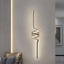 Axyaa LED Wall Light: Modern Bedroom Bedside Hotel Stairs Living Room Decor