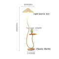 Axyaa LED Mushroom Floor Lamp for Nordic Minimalist Black White Interior Lighting