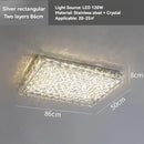 Axyaa Crystal Chandeliers - Luxury LED Ceiling Lights for Home Villa Hotel Decor