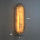 Axyaa Marble Wall Lights: Modern Luxury Big Sconce for Home Decor