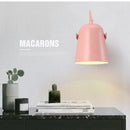 Nordic Macaron LED Wall Lamp by Axyaa - Adjustable Lighting Sconces for Home Decors