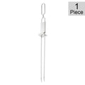 Axyaa Stainless Steel Telescopic BBQ Skewers - Portable and Reusable BBQ Fork