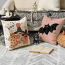 Axyaa Halloween Pumpkin Polka Dot Sofa Pillowcase