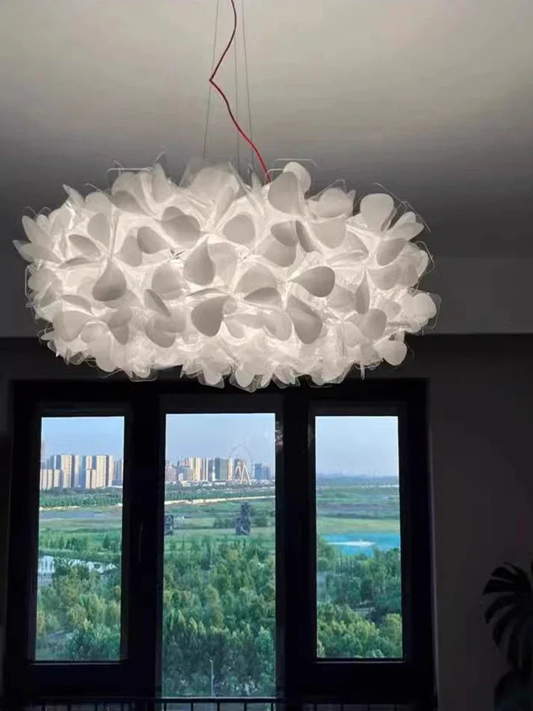 Axyaa Nordic Petal Lustre LED Chandelier for Home Decor