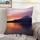 Axyaa Kawaii Fuji Decor Pillowcase 40x40 45*45 Cushion Cover for Sofa & Bed Pillows