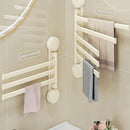 Axyaa Rotating Towel Rack: Bathroom & Kitchen Suction Cup Towel Rod