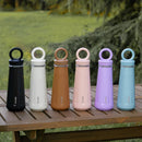 Stainless Steel Axyaa Thermos with Tea Infuser - Portable Insulated Hot Water Bottle