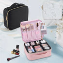 Axyaa Professional Makeup Brush Case Travel Kit Waterproof Manicure Organizer Storage