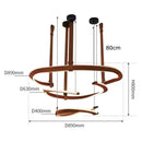 Axyaa LED Pendant Light Chandeliers for Modern Living Room and Dining Room