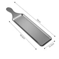 Axyaa Stainless Steel Steak Tray, Rectangular Plate for BBQ and Snacks
