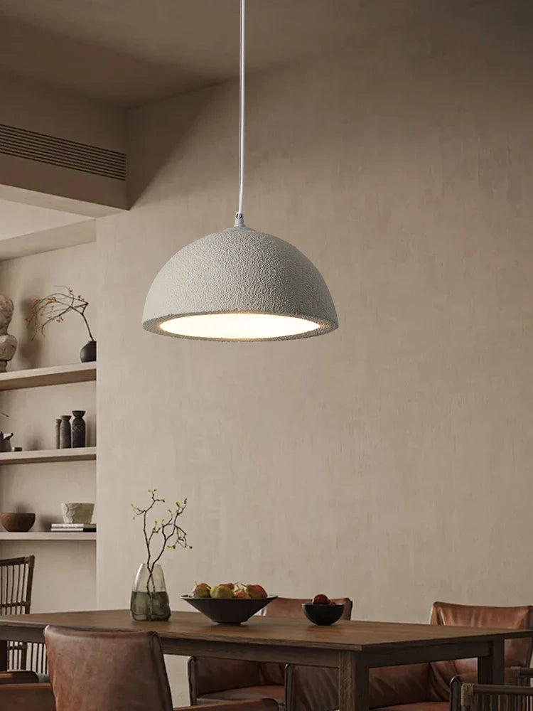 Axyaa Nordic Minimalist Wabi Sabi LED Chandelier for Restaurant, Bedroom, Living Room
