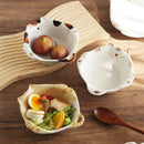 Axyaa Cartoon Cat Ceramic Tableware Set