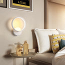 Axyaa LED Music Wall Lamp Modern Spiral Sconce for Home Decor Lighting