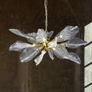 Axyaa Modern Leaf Branch Pendant Chandelier
