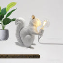 Axya Nordic Italian Mini Squirrel Night Lights Decorative LED Desk Lamp