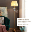 Axyaa Nordic Ceramic LED Floor Lamp - Modern Creative Design for Home Decor