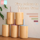 Axya Baby Straw Cup: BPA-Free Silicone, Detachable Bamboo, Learning & Soft Straw Cup