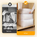 Axyaa Foldable Underbed Quilt Storage Bag - Dustproof Large Capacity Organizer