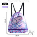 Axyaa Kids Beach Swimming Backpack Water-resistant Dual Shoulder Bag