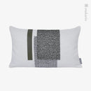 Axyaa Black White Gray Stitching Pillow Sofa Set Luxury Decor Bedroom