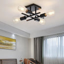 Axyaa Modern Nordic 4-Light Ceiling Pendant, E27 Base, Living Room Bedroom Study Lighting