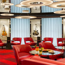 Axyaa Hanging Ceiling Lamps: Modern Chandelier for Hotel Lobby, Living Room, Restaurant Decor