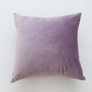 Axyaa Soft Purple Pillow Cover - Nordic Style Sofa Cushion Decor, Square Pillowcase