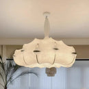 Axyaa Wabi Sabi Silk Pendant Lights: Modern Home Decor Chandelier