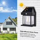 Axyaa Solar Wall Lamp: Waterproof Tungsten Filament Induction Light for Garden