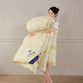 Axyaa White Goose Down Duvet | Silent Winter Quilt | Hotel Quality Warmth