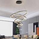 Axyaa Living Room LED Chandeliers Ceiling Lamp Hanging Lights