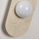 Axyaa Wabi Sabi Cream Bedhead Wall Lighting for Designer Living Room