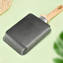 Axyaa Tamagoyaki Pan & Silicone Spatula Combo - Nonstick Japanese Omelette Skillet