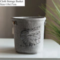 Axyaa Turtle Back Leaf Planter Pot with Burlap Handle: Stylish Home Decor & Storage Solution