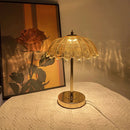 Axya Crystal LED Table Lamp: Dimmable Night Light for Bedroom and Hotel