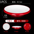 Axyaa Crayfish Double Ear Plates for Barbecue and Seafood Dishes