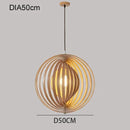 Axyaa Deformation Moon Chandelier: Nordic Style LED Pendant Light