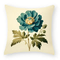 Axyaa Flower Print Sofa Pillow Cover for Decor, Car Seat, and Cute Decor Display