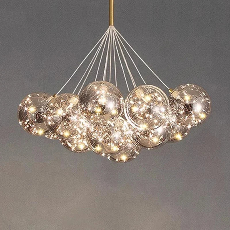 AXYAA Modern LED Pendant Light for Living & Dining Room Chandeliers & Indoor Lighting