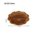 Axyaa Rattan Wicker Serving Baskets Set | 10 Styles for Restaurant Use